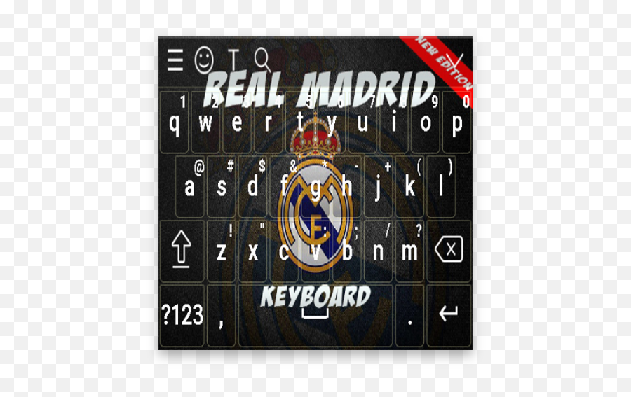 Real Madrid Keyboard 1 - Language Emoji,Real Madrid Emojis