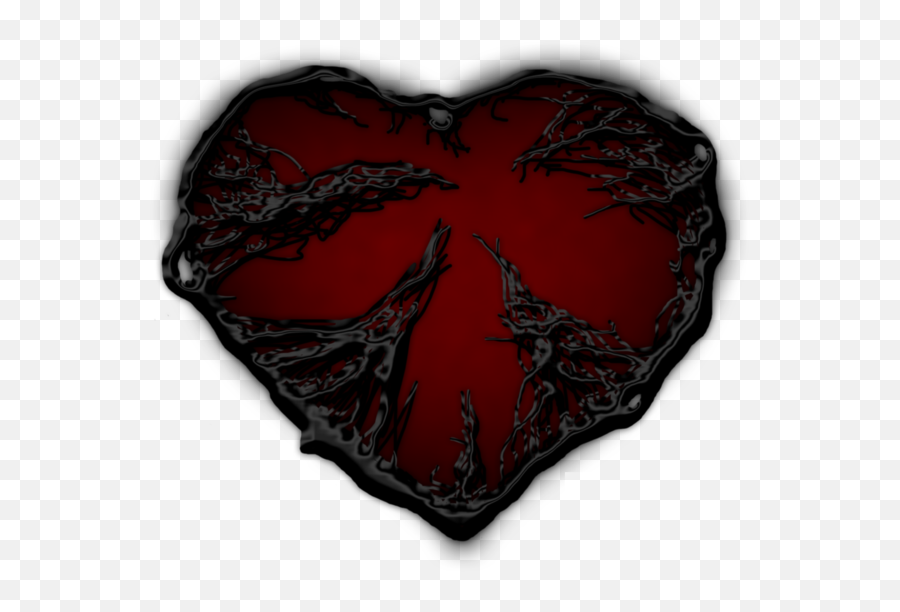 Coeurs Tristesse - Transparent Dark Red Heart Emoji,Emoji Coeur