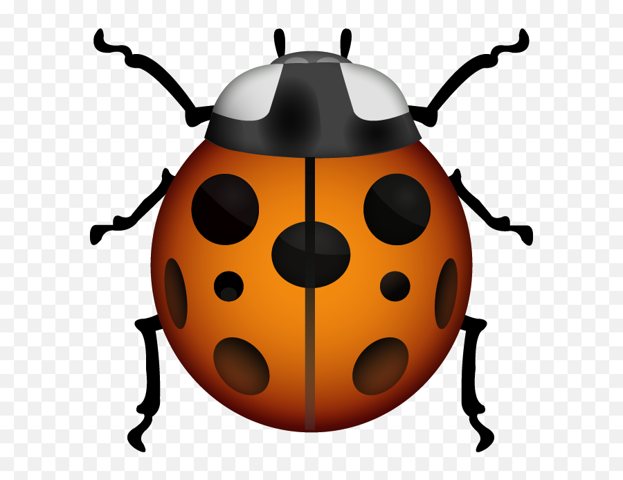 Download Lady Beetle Emoji Image In Png - Ladybug Emoji Png,Spring Emoji