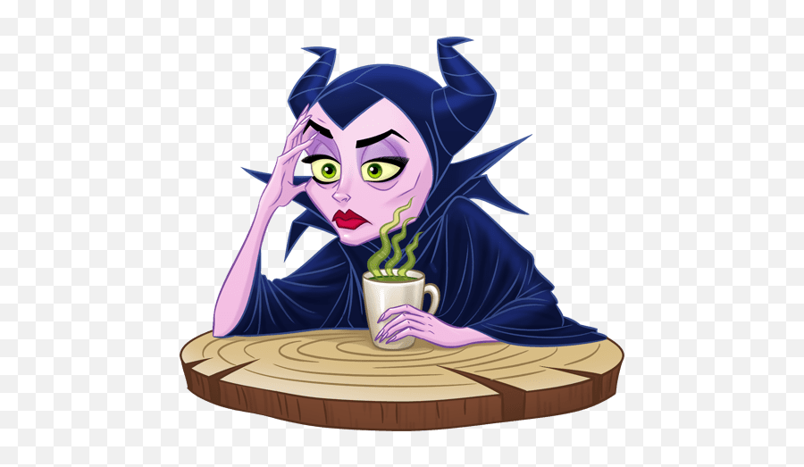 Vk Sticker 16 From Collection Maleficent Download For Free - Stickers For Whatsapp Collection Emoji,Viber Emoticons