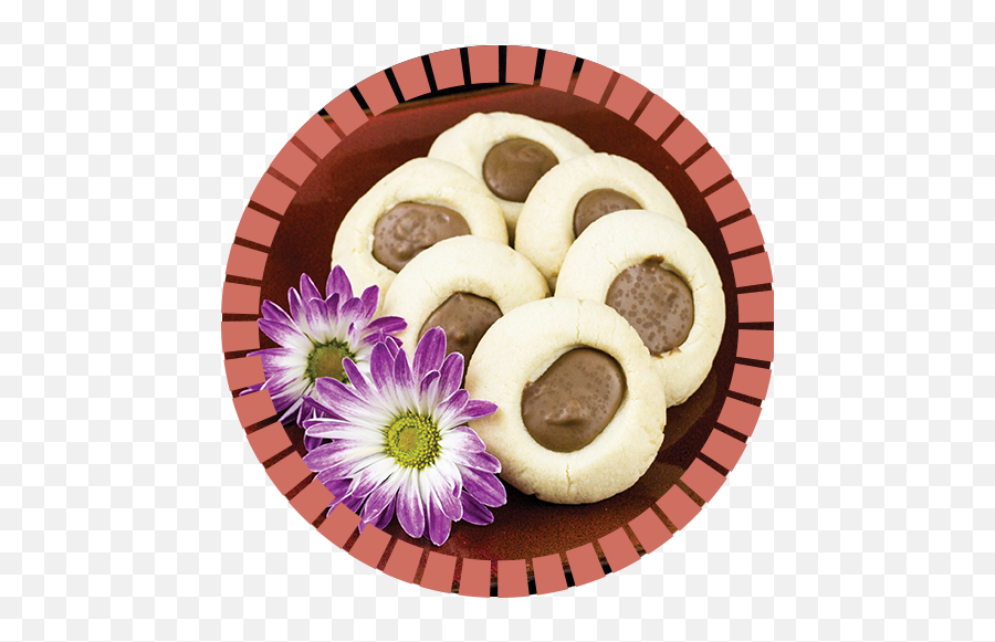 Chocolate Thumbprint Cookies Emoji,Emoticon Palmiers