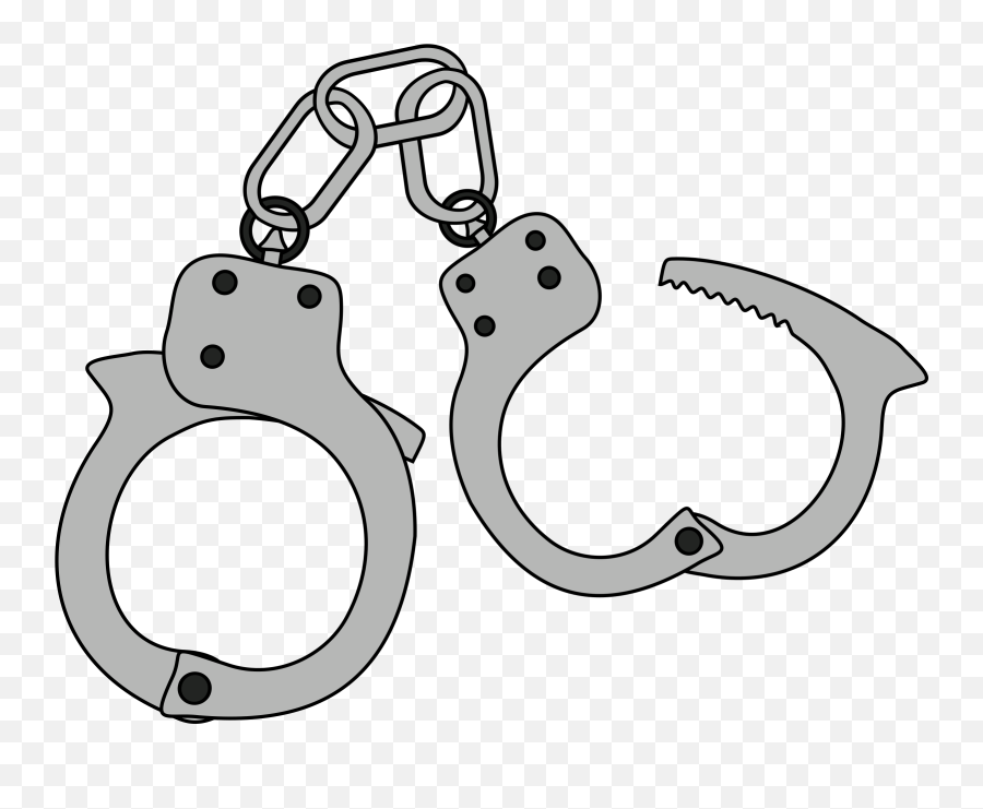 Handcuffs Clipart Thing Handcuffs - Cartoon Handcuffs Emoji,Handcuffs Emoji