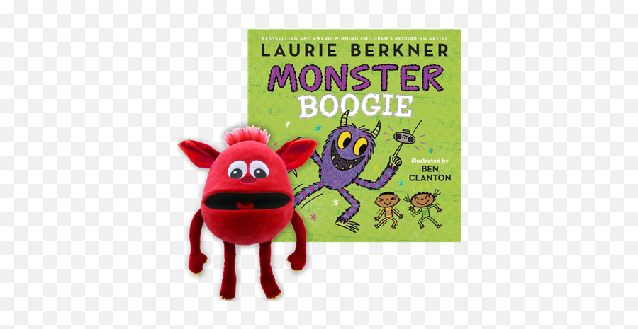 Monster Boogie With Red Baby Monster Bundle Emoji,Teaching Kids To Control Emotions Through Monster Activities