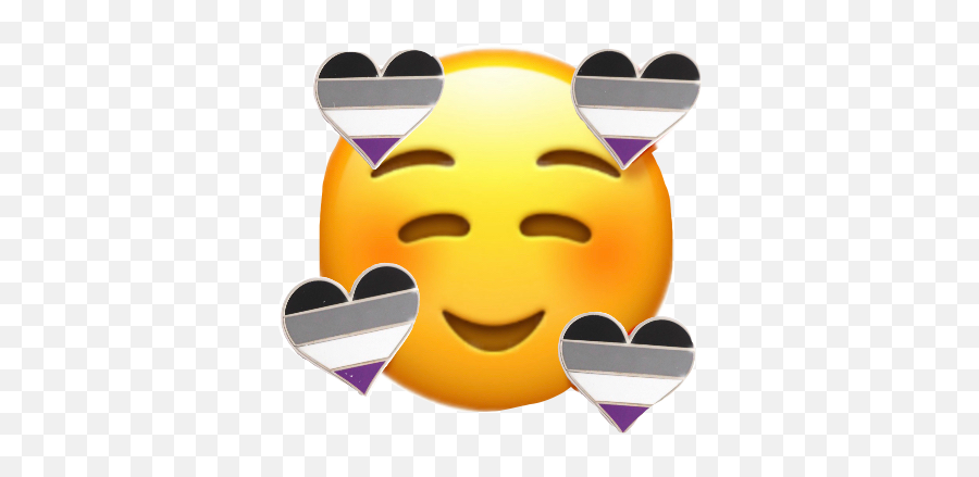 Asexual Emoji Asexual Asexualemoji - Happy,Asexual Emoji