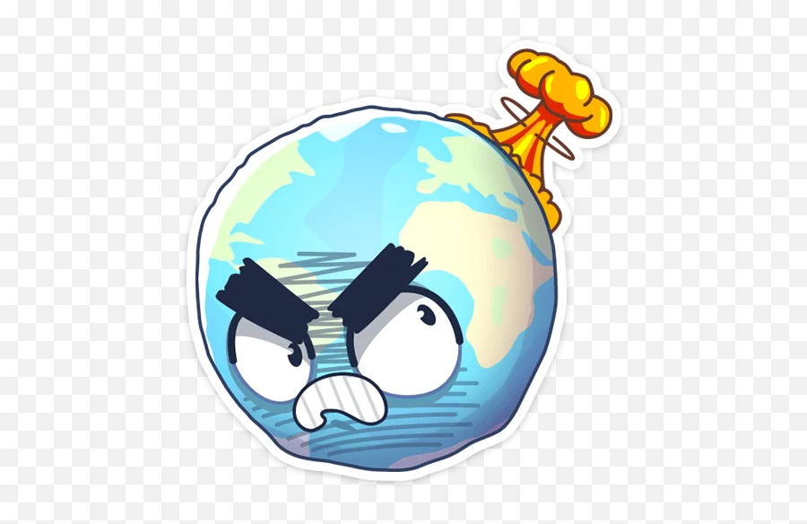 Telegram Sticker From Pack Emoji,Water Pollution Emoji