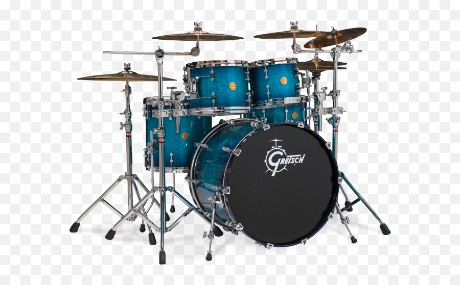 Large Drum Kit - Gretsch Drums Emoji,Cymbal Emoji