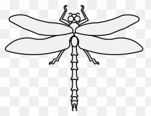 Dragonfly Clipart Traceable Dragonfly - Dragonfly Clipart Black And Whire Emoji,Dragonfly Emoji
