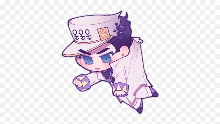 Jotarokujo Sticker By Hashiman Ghost - Fictional Character Emoji,Ghost Emoji Hat