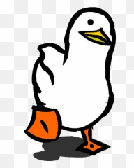 Ducky Go Funny Gif Iphone Wallpaper Video Mood Pics - Transparent Duck Walking Gif Emoji,Oof Discord Emoji
