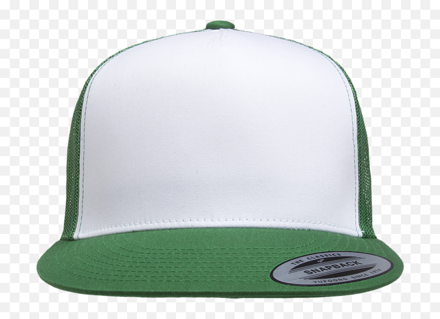 Flexfit 6006w - Classic White Front Panel Trucker For Baseball Emoji,Emoji Strapback