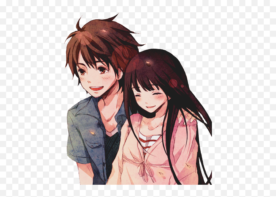 Welcomeback Readers Romantika Cinta - Cintaan Monyet Anime Couple Png Emoji,Emoji Novie