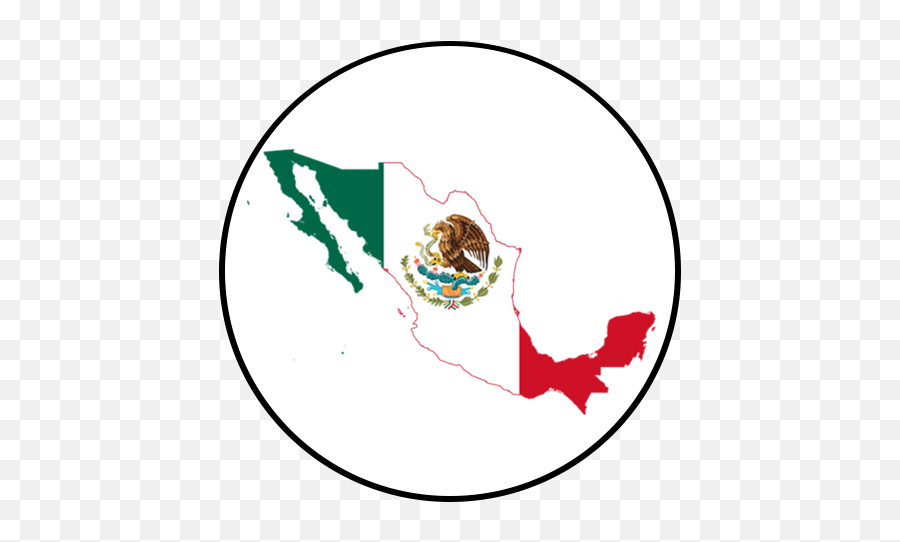 Mexico Flag Map Clipart - Mexico Flag With Map Emoji,Mexican Flag Emoji