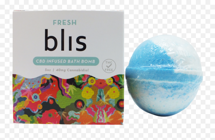 Blis Bath Bomb Fresh - Dot Emoji,Emoji Bath Bomb