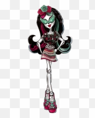 Calaca Png - 8 Jaleada Mapanfu Monster High Skelita Art Emoji,Emoticon De Calavera