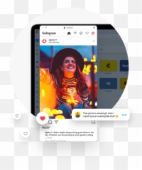 Instagram In Opera Post View And Message On Desktop Opera - Smartphone Emoji,Emoji Codes For Instgram