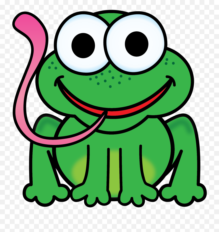 Cartoon Frog With Stick Out Long Tongue Free Image Download - Cartoon Frog Sticking Its Tongue Emoji,Emoticon Tounge Sticking Out