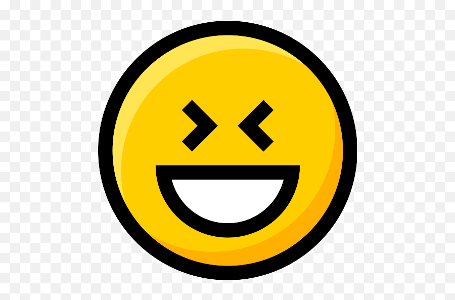 Laughing Emoji Vector Svg Icon - Imagenes De Emoji Avergonzado,Laughing Emoticon