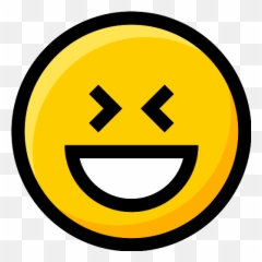 Laughing Emoji Vector Svg Icon - Imagenes De Emoji Avergonzado,Laughing Emoticon