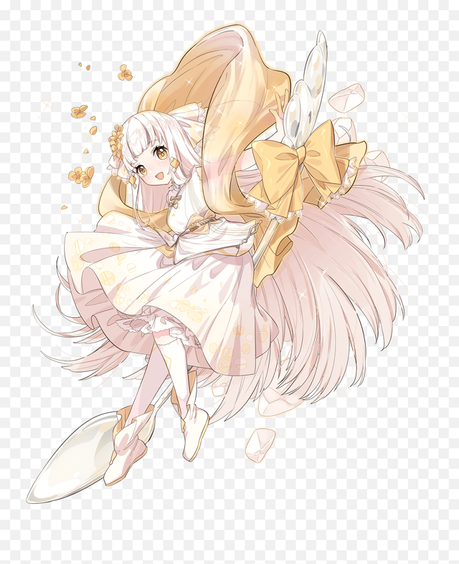 Pin - Food Fantasy Almond Tofu Emoji,Anime Cant Show Emotion Or World Destroyed