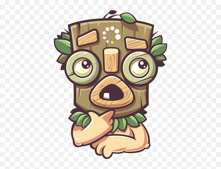 Tribal Masquerade By Telegram Messenger Llp - Fictional Character Emoji,Tribal Emojis