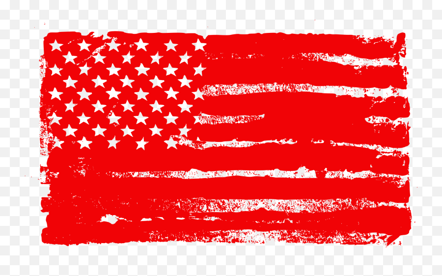 American Flag Png Black - Thin Orange Line Flag Emoji,Black And Red American Flag Emoji