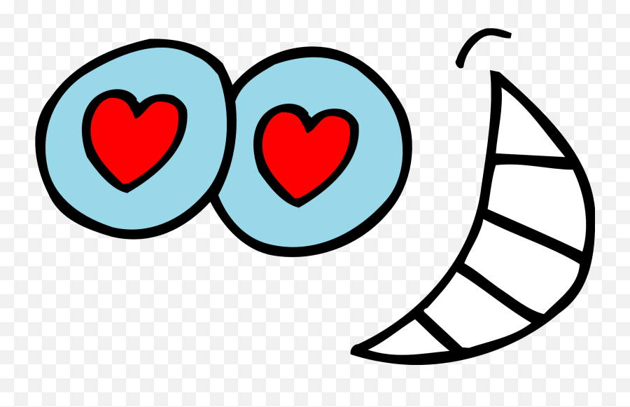 Heart Eyes Clip Art - Clip Art Library Heart Eyes Clipart Emoji,Love Eye Emoji