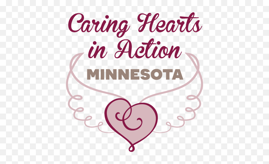 Caring Hearts In Action Mn Givemn - Girly Emoji,Seiko Heart Emoticon