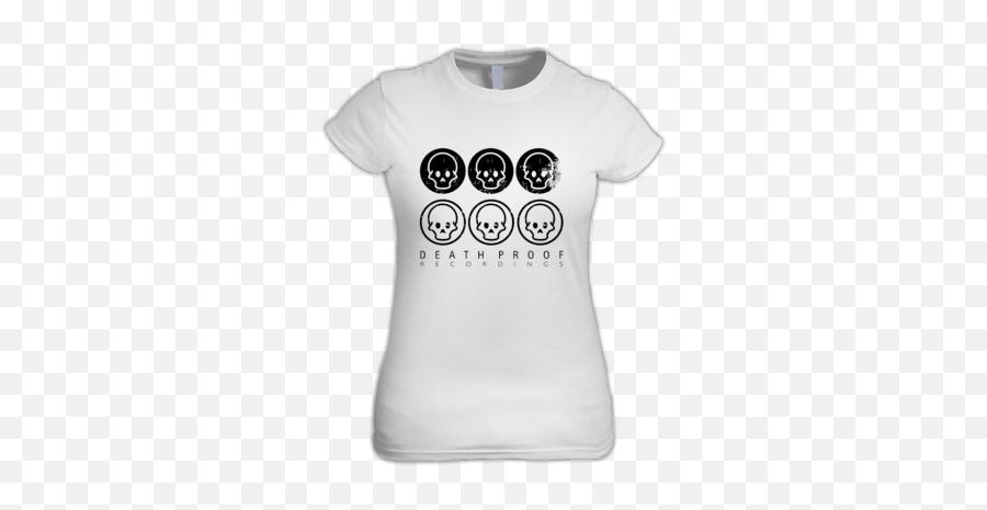 Death Proof Recordings At Dizzyjam - Sierra Leone T Shirt Design Emoji,Large Death Emoticon