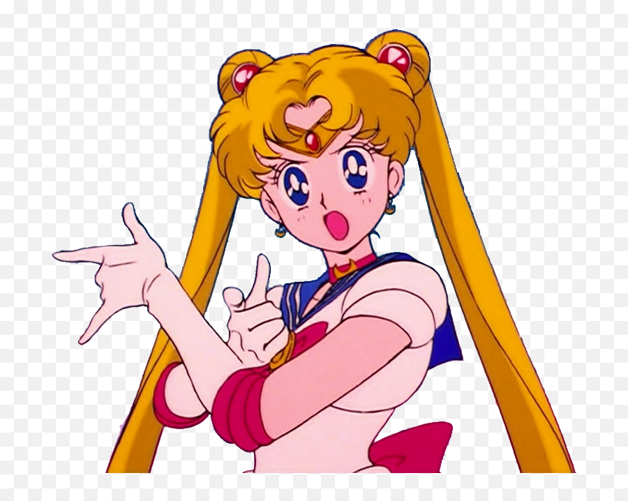 Is Anime For Kids Or Adults - Sailor Moon Angry Transparent Emoji,Anime Kid Fascination Emotion