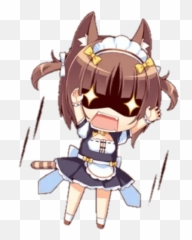 Stickers Set For Telegram - Nekopara Chibi Png Chocola Emoji,Nekopara Emojis