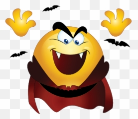 Dracula Smiley Emoticon Clipart I2clipart - Royalty Free Emoji,Emoticon Outlook 2013