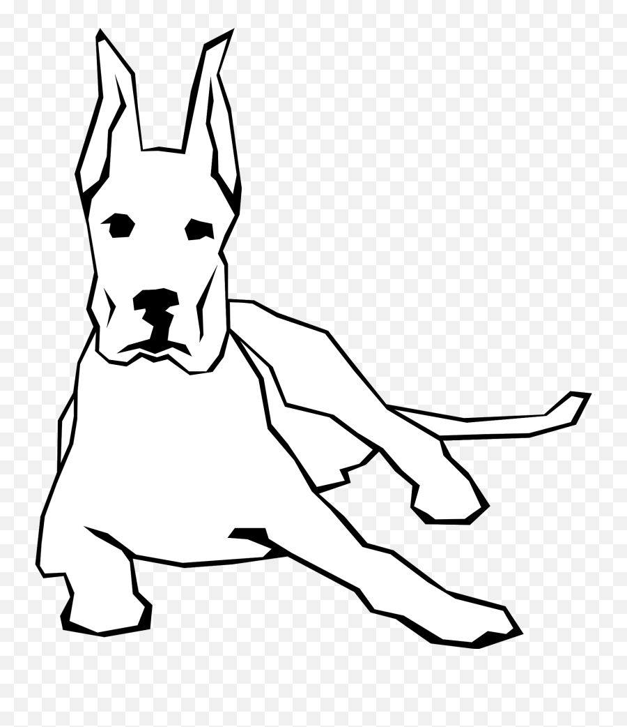 Dog Simple Drawing Png Svg Clip Art For Web - Download Clip Dog Drawings Emoji,Bye Dog Emoji