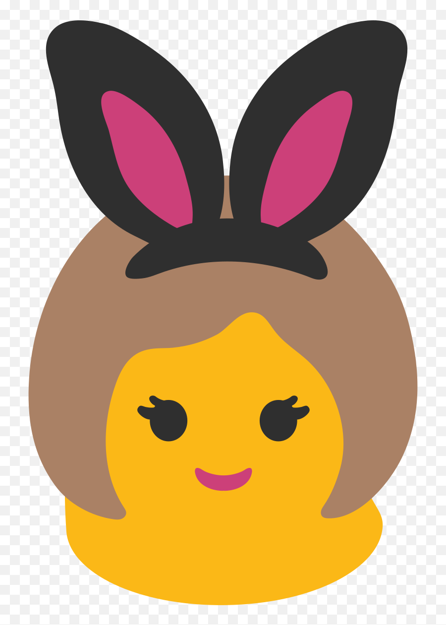 Woman With Bunny Ears - Emojis That Look Different On Different Phones,Bunny Emoji