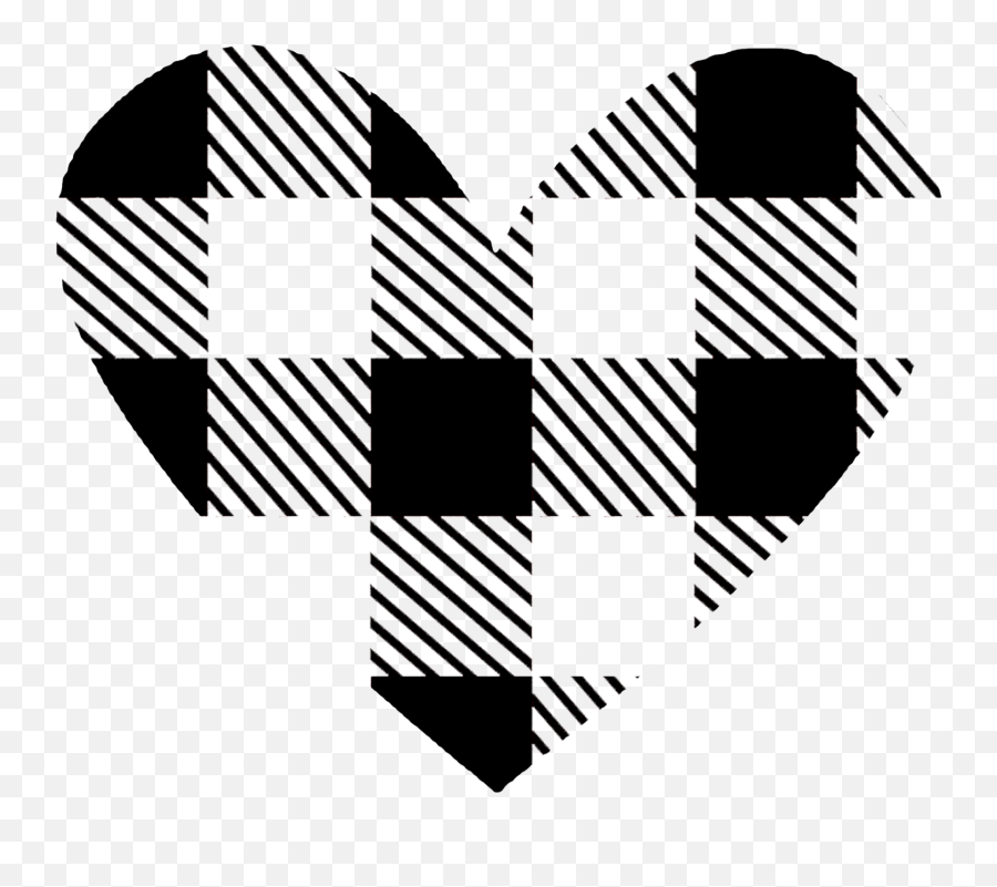 Buffalo Plaid Heart Htv Shirt With Cricut Explore Air 2 - Buffalo Plaid Clipart Transparent Emoji,Stencil Heart Emoji
