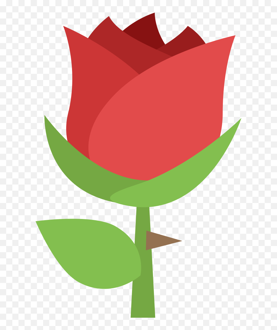 Download Falling Rose Emoji - Rosa Emoji Png Full Size Png,Plant Emoji