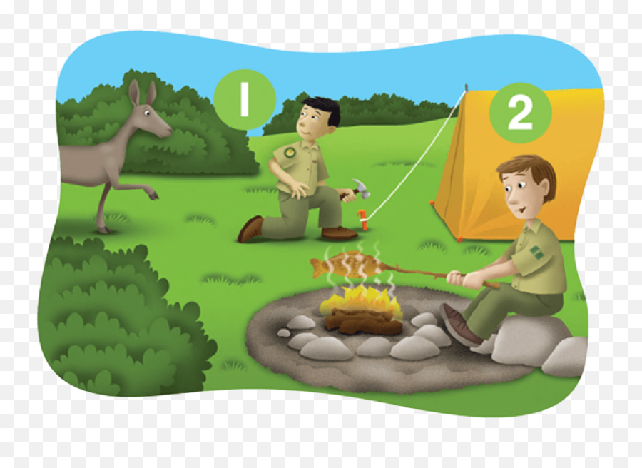 Everybody Up 5 Unit 2 Lesson 2 Making Camp Skc1 Baamboozle Emoji,Camp Fire Emoji