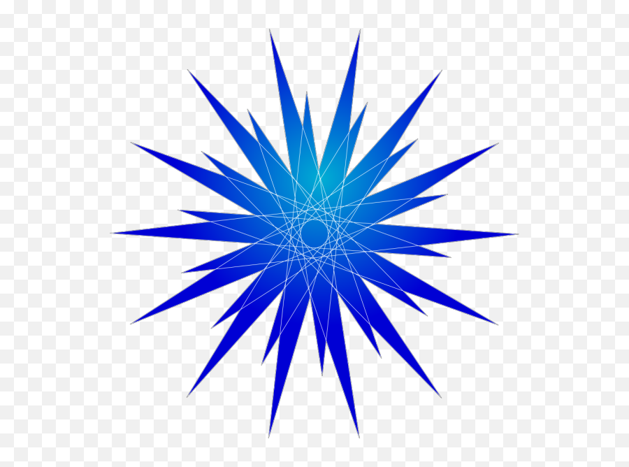 Blue Star Burst Png Svg Clip Art For Web - Download Clip Vertical Emoji,Sparkle Emoji Pillow