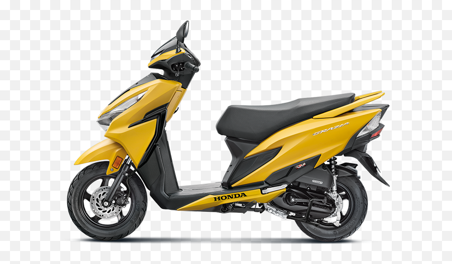 Honda Grazia 125 Scooter Is Coming - Honda Grazia Yellow Colour Emoji,Scooter Emoticon