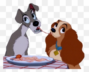 Peace Eddaz - Lady And The Tramp Gif Png Emoji,Skype Heartbreak Emoticon