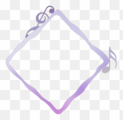 Mq Music Notes Purple Frame Frames - Sketch Emoji,Purple Music Note Emoji Gone