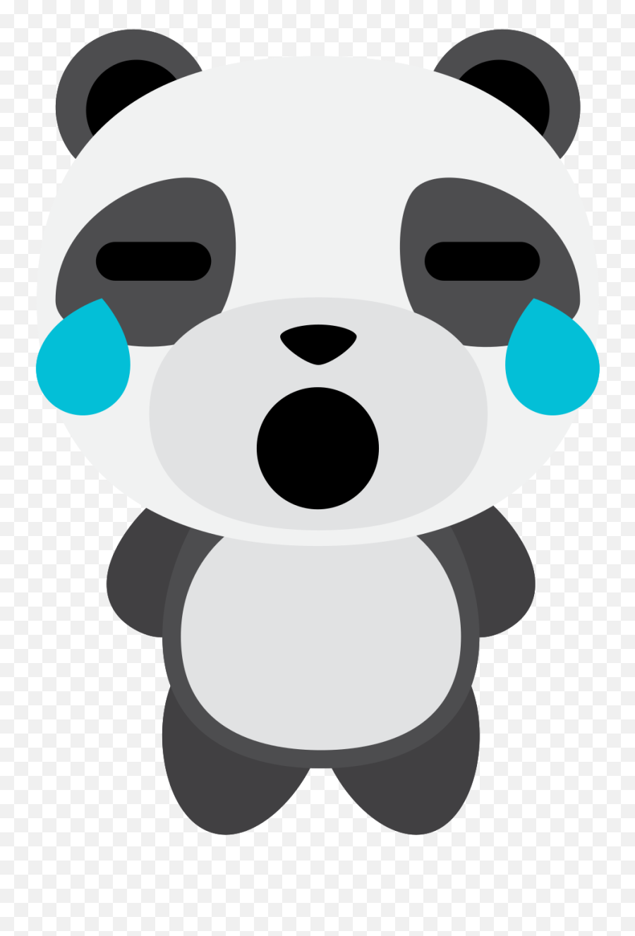 Free Emoji Panda Cry Png With Transparent Background - Portable Network Graphics,Teddy Bear Emoji