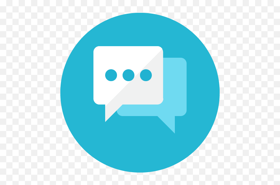 Chat Icon 2 - Free Chat Icon Emoji,Chat Box Emotions