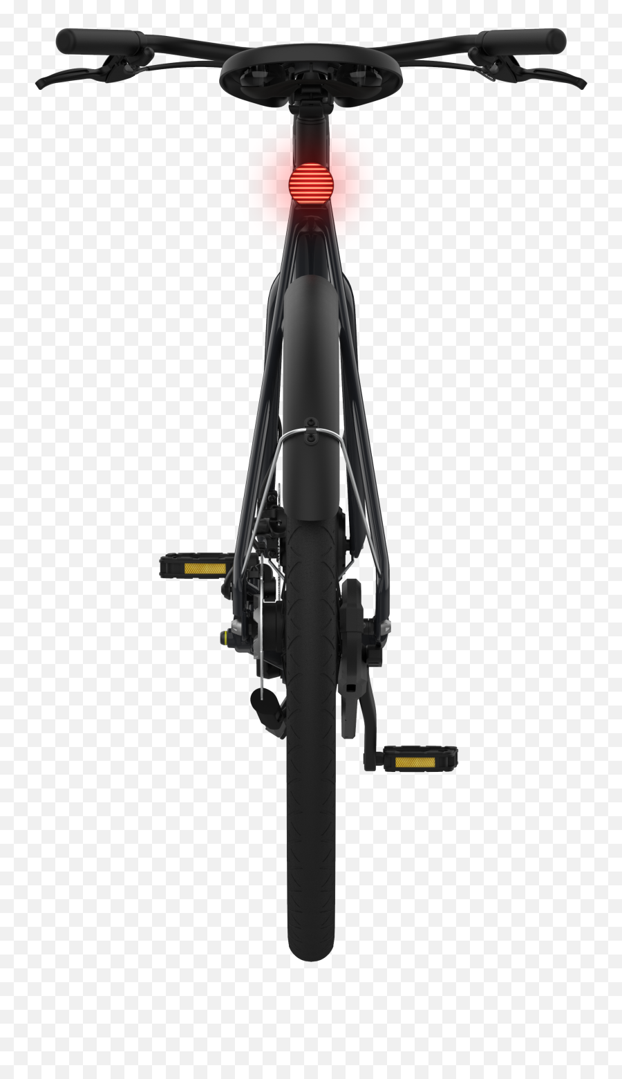 Vanmoofu0027s New Theft - Defying Electrified Bikes Are Serious Bicycle Back View Png Emoji,Circuit Board Emotion Electric Bike Battery