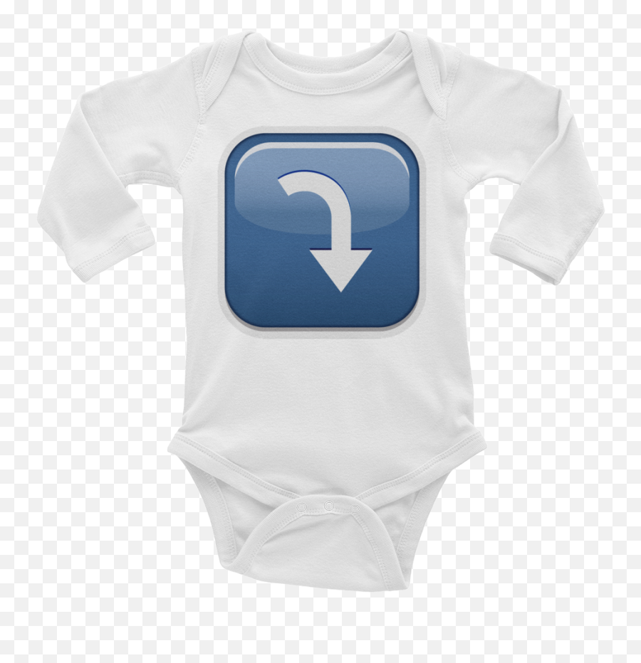 Download Hd Emoji Baby Long Sleeve One - Solid,One Piece Emoji