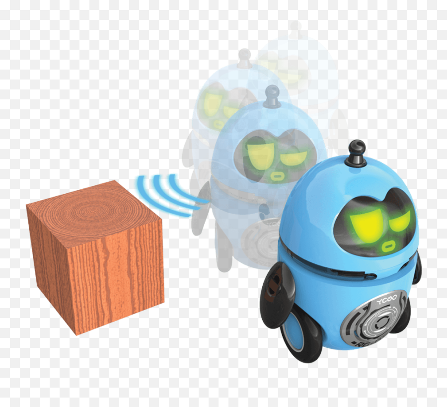 Quizzie Red Ycoo - Silverlit Follow Me Droid Single Pack Emoji,Squirt Emojis