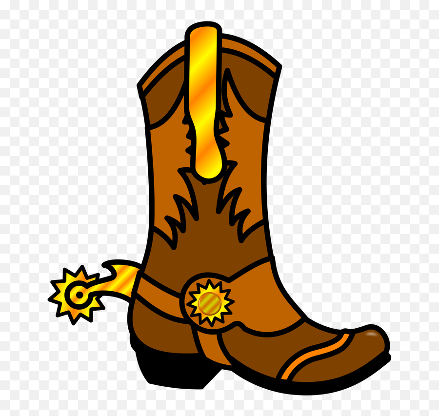 Symbol Clothing - Clipart Transparent Cowboy Boot Emoji,Cowboy Boot Emoticon