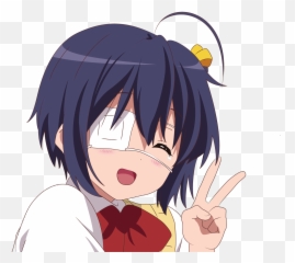 Chica Con Parche En El Ojo Anime - Consejos Ojos Anime Boo Emoji,Emoji Cara Ojos Cerrados Nolesta