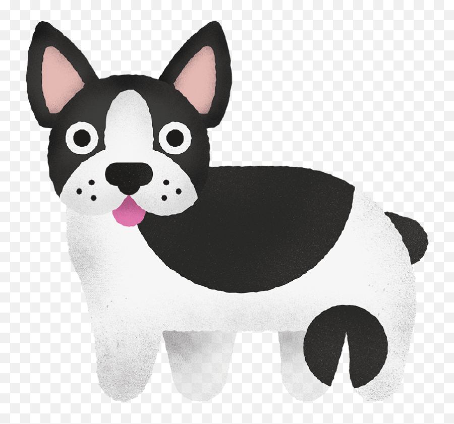 Mia Tivey Emoji,Boston Terrier Emoticons