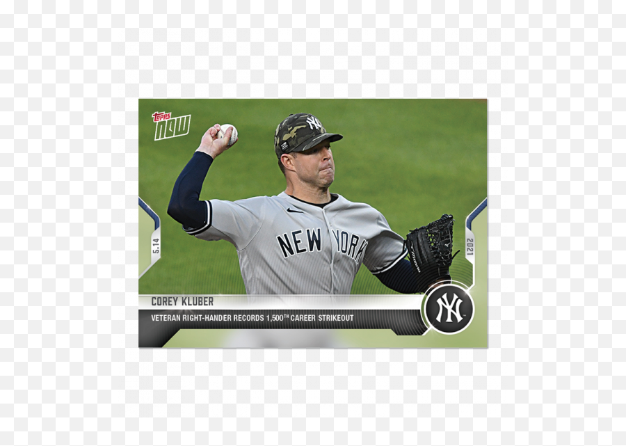 Corey Kluber - Gary Sanchez Baseball Card 2021 Emoji,Emotions Of Corey Kluber