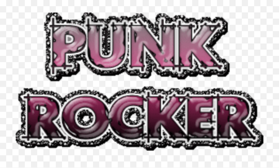 Punk Rock Metal Rockandroll Sticker - Girly Emoji,Punk Rock Emoji